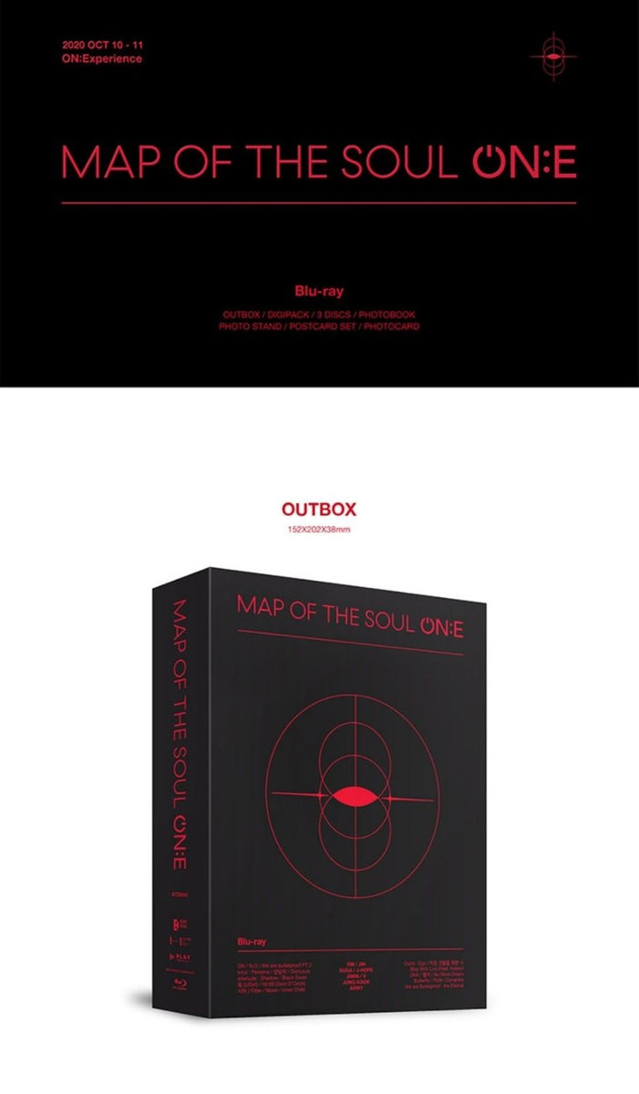 BTS - MAP OF THE SOUL ON:E BLU-RAY