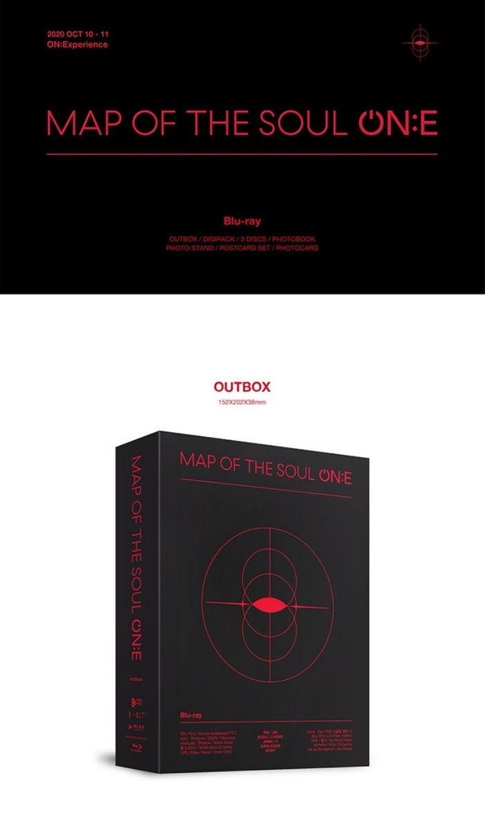 <2nd Press> BTS - MAP OF THE SOUL ON:E BLU-RAY – Sugar Seoul