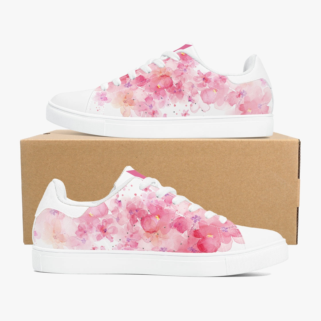 Classic Floral Design BTS ARMY Sneaker Shoes