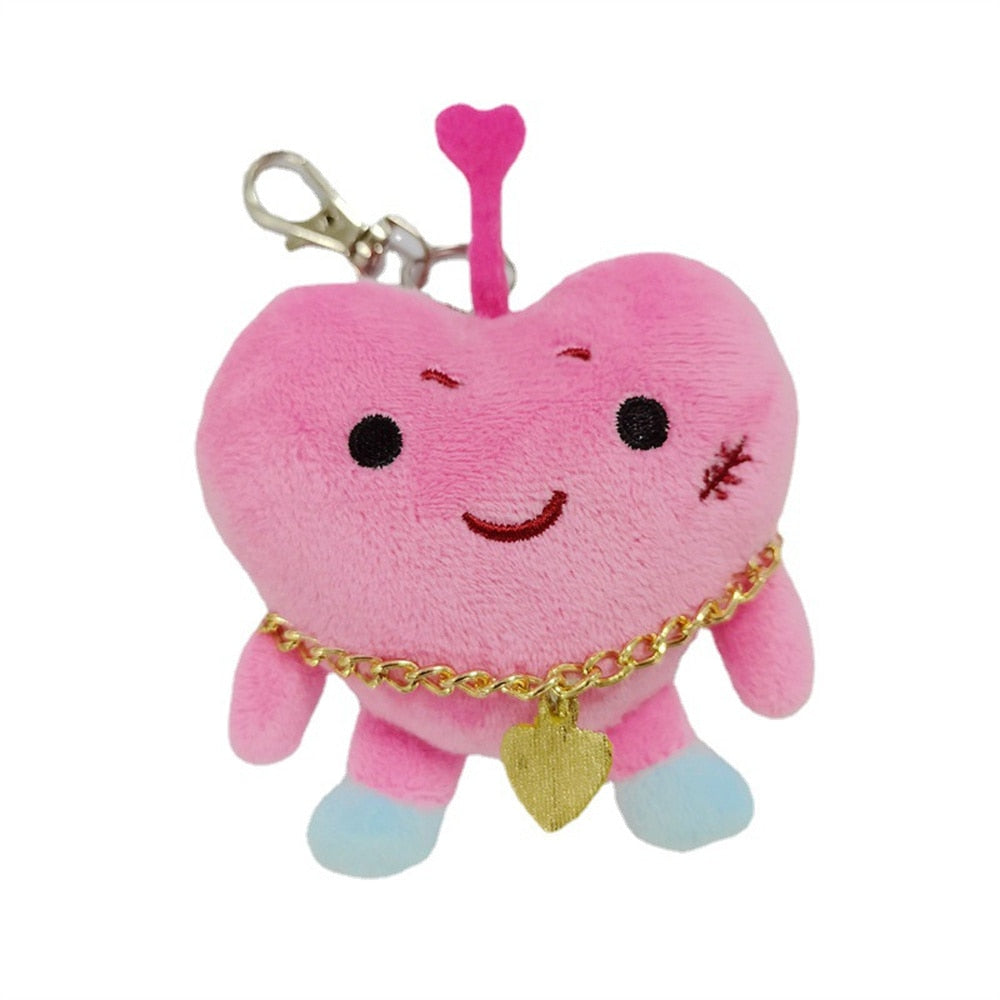Stray Kids PIPI Heart Plush Toy Keychain