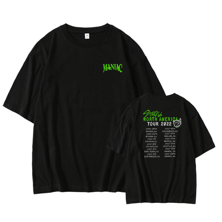 Stray Kids MANIAC World Tour  T-Shirt
