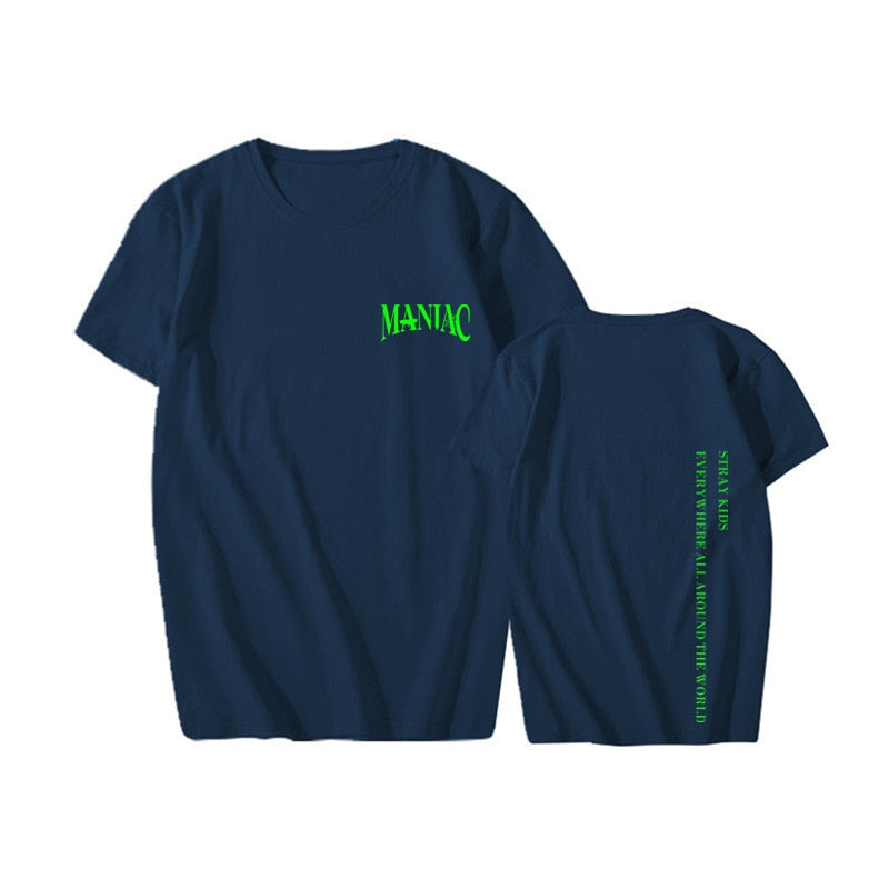 Stray kids MANIAC t shirts