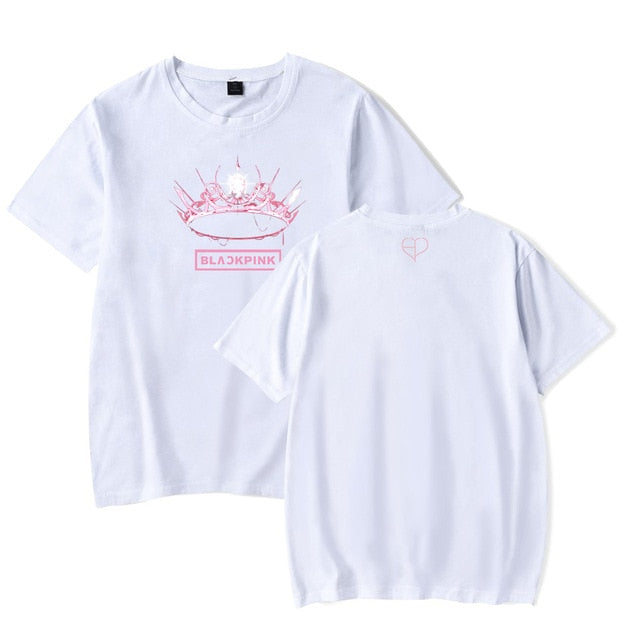 Black Pink Crown T-shirt