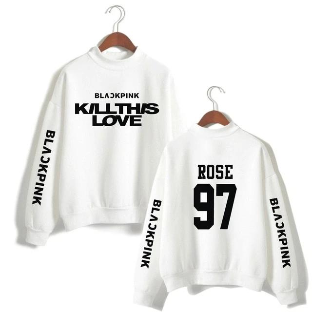 Black Pink KILLTHISLOVE Sweatshirts Series