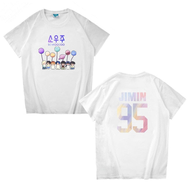 BTS SOWOOZOO Print T-shirt – Sugar Seoul