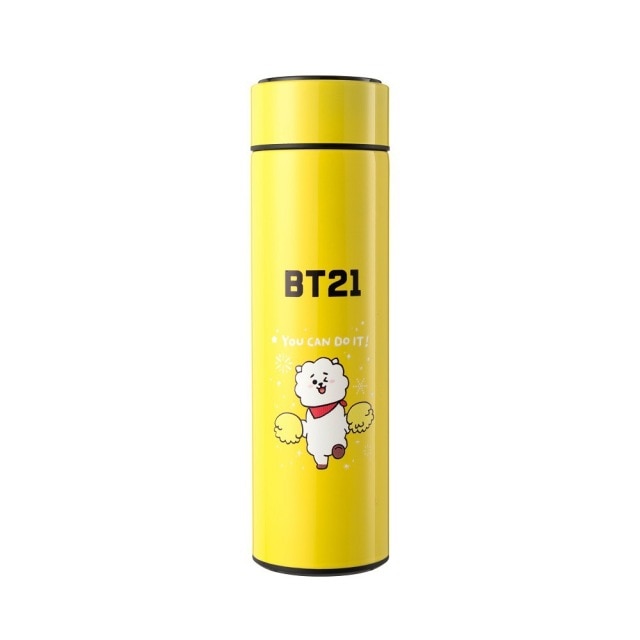 BT21 Temperature Measurement Stainless Steel Bottle